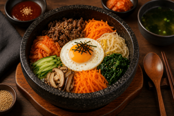 طريقة عمل البيبمباب الكوري