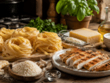طريقة عمل باستا ألفريدو بالدجاج