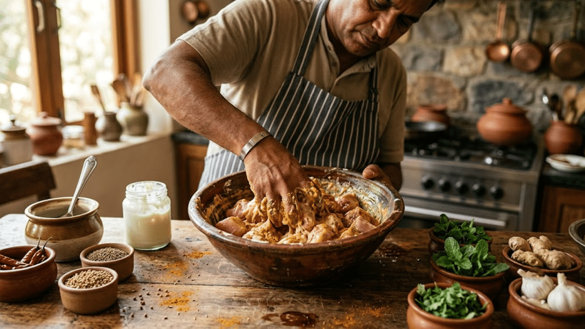 طريقة عمل برياني الدجاج الهندي