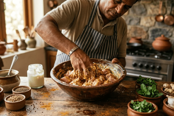 طريقة عمل برياني الدجاج الهندي