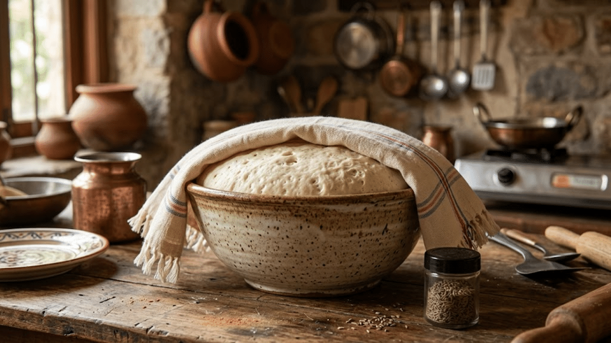 طريقة عمل خبز النان الهندي