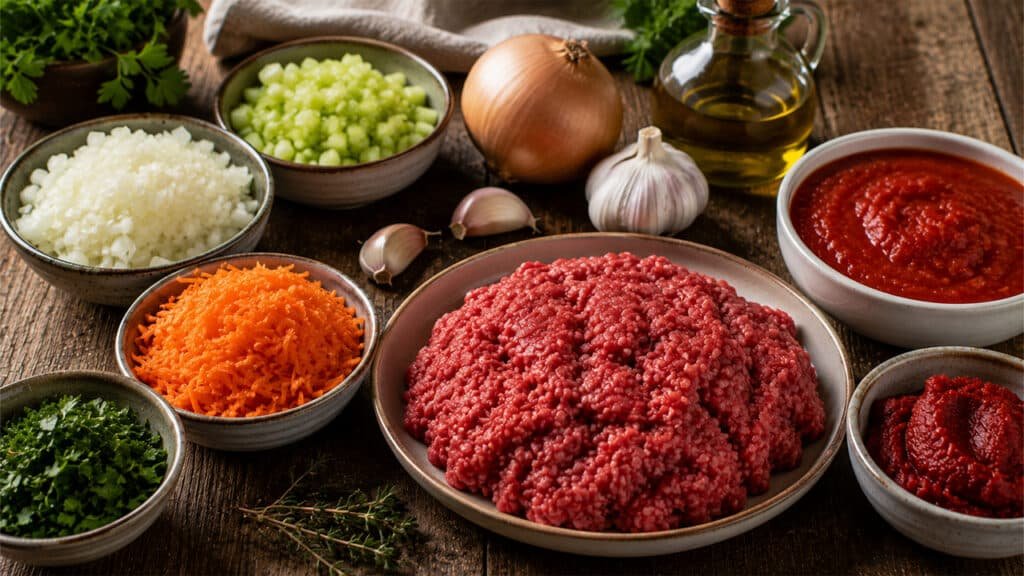 مكونات اللازانيا الايطالية الاصلية