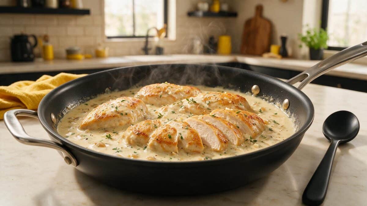 طريقة عمل الدجاج بالصوص الأبيض