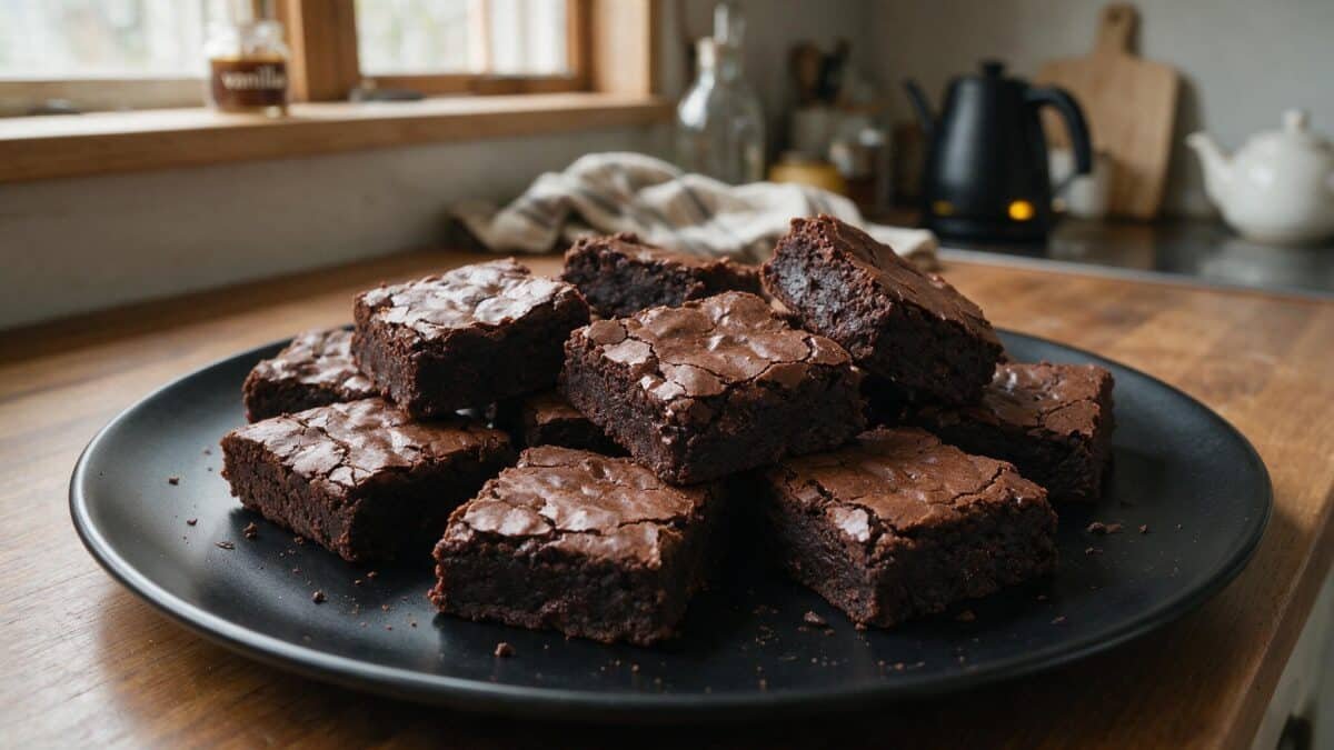 طريقة عمل براونيز شوكولاتة غنية