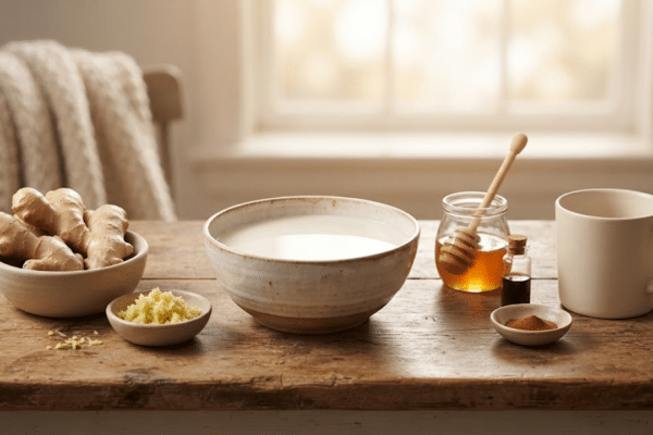 طريقة تحضير الزنجبيل بالحليب بطريقة سهلة