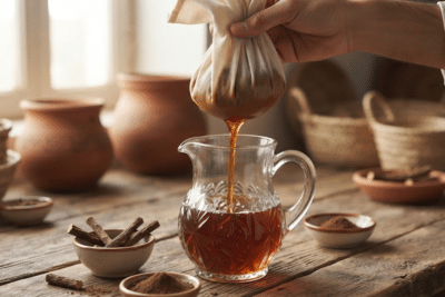 طريقة عمل العرقسوس المصري بالطريقة التقليدية