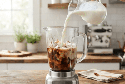 طريقة عمل فرابتشينو في المنزل مثل ستاربكس